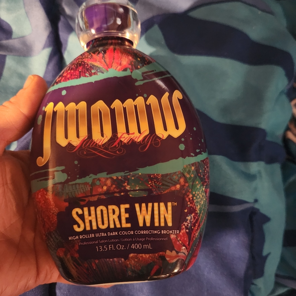 BNWT JWOWW Shore Win tanning lotion